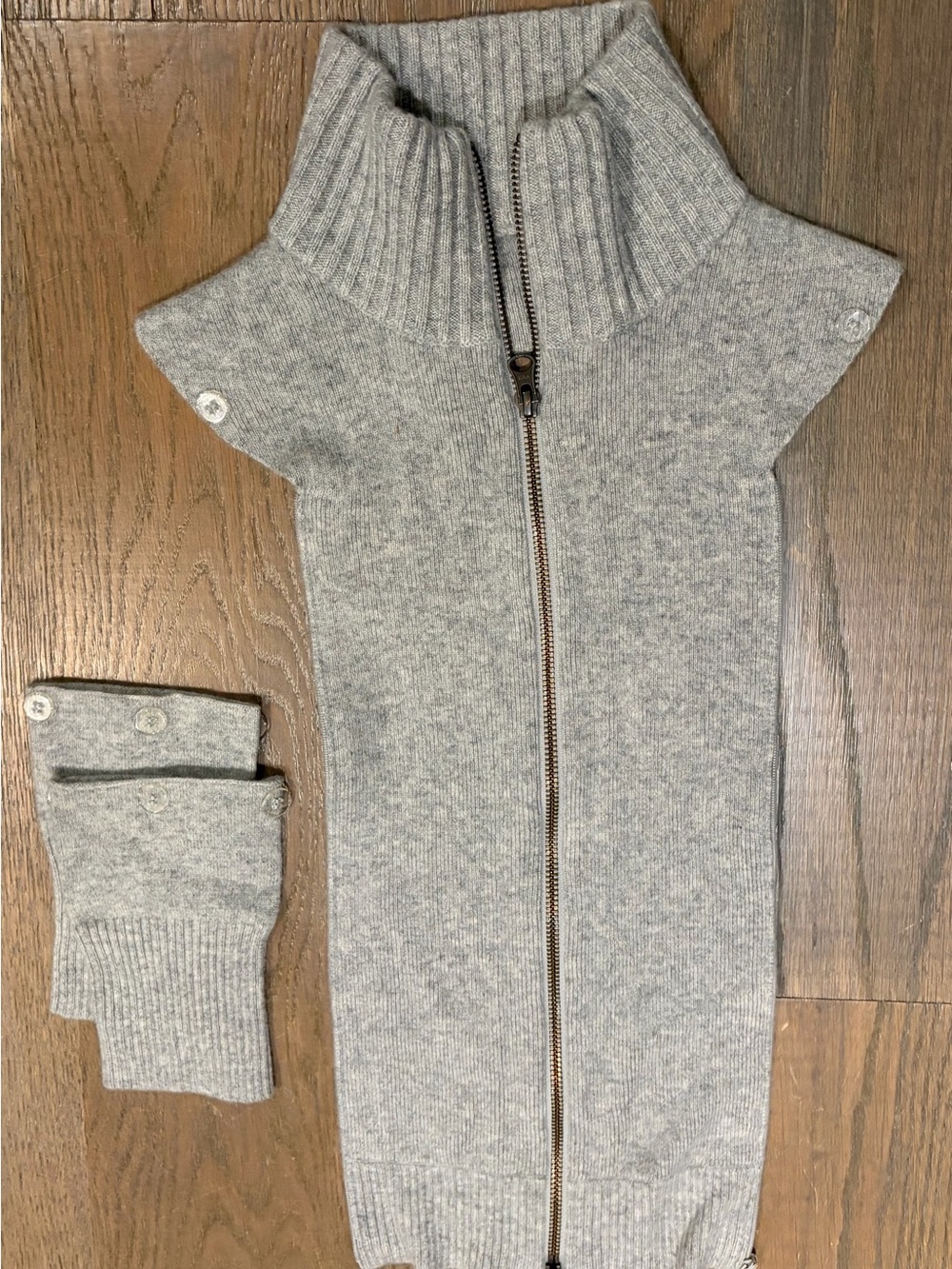 Veronica Beard Dickey - Light Gray cashmere